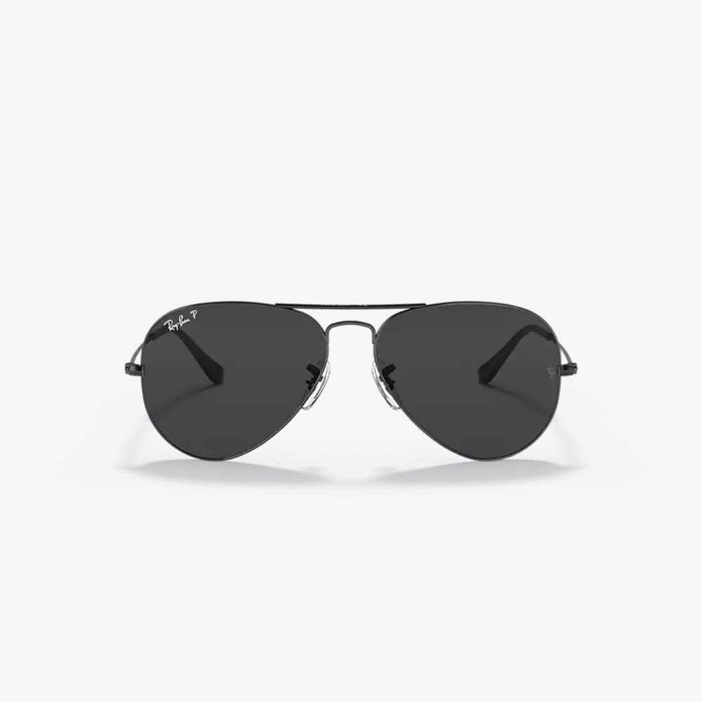Black Ray Ban polarized Aviators